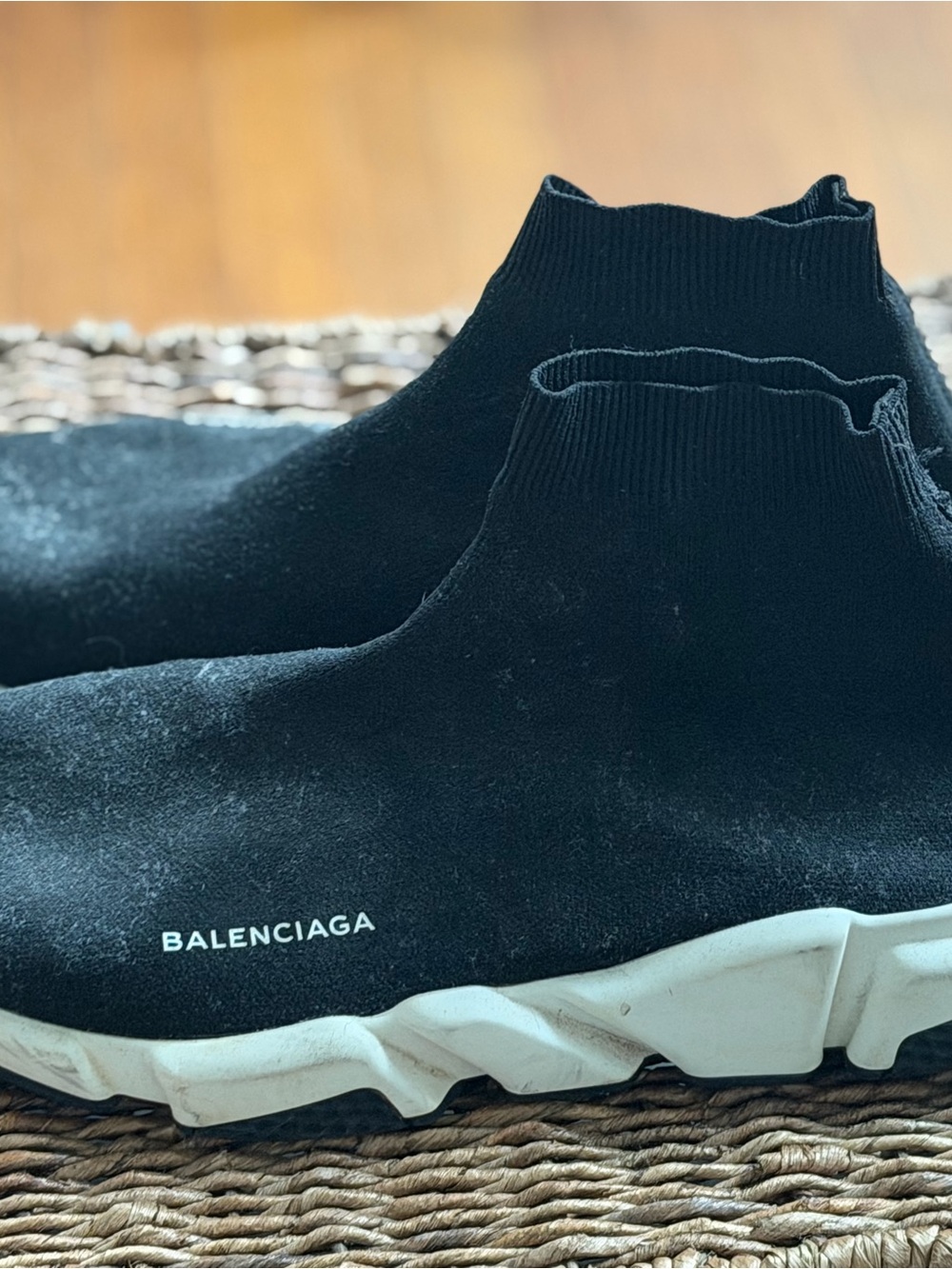 Balenciaga Sock Runner with White Sole